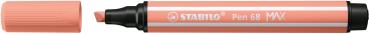 Stabilo fasermaler pen 68 max 2+5mm 768/26 apricot - Stabilo-768-26-4006381569552