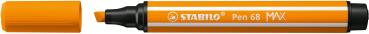 STABILO Fasermaler Pen 68 MAX 2+5mm 768/54 orange