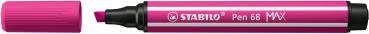 STABILO Fasermaler Pen 68 MAX 2+5mm 768/56 rosarot
