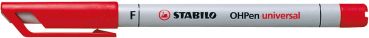 Stabilo ohp pen non-perm. f 852/40 rot - Stabilo-852-40-4006381114455