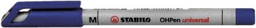 Stabilo ohp pen non-perm. m 853/41 blau - Stabilo-853-41-4006381114639