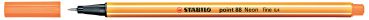 Stabilo fineliner point 88 0.4mm 88/054 neonorange - Stabilo-88-054-4006381438575