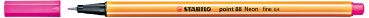 Stabilo fineliner point 88 0.4mm 88/056 neonpink - Stabilo-88-056-4006381438582