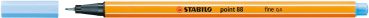 Stabilo fineliner point 88 0.4mm 88/11 eisblau - Stabilo-88-11-4006381492942