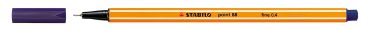 Stabilo fineliner point 88 0.4mm 88/22 nachtblau - Stabilo-88-22-4006381186445