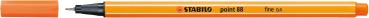 Stabilo fineliner point 88 0.4mm 88/30 gelbrot - Stabilo-88-30-4006381493123