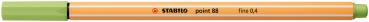 Stabilo fineliner point 88 0.4mm 88/34 pistazie - Stabilo-88-34-4006381574631-02.jpg