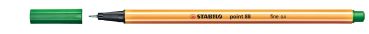 Stabilo fineliner point 88 0.4mm 88/36 grün - Stabilo-88-36-4006381105255