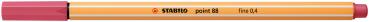 Stabilo fineliner point 88 0.4mm 88/49 erdbeerrot - Stabilo-88-49-4006381574754-02.jpg