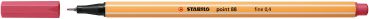 Stabilo fineliner point 88 0.4mm 88/49 erdbeerrot - Stabilo-88-49-4006381574754