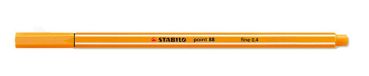 Stabilo fineliner point 88 0.4mm 88/54 orange - Stabilo-88-54-4006381105323