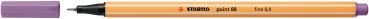 Stabilo fineliner point 88 0.4mm 88/62 grau violett - Stabilo-88-62-4006381574570