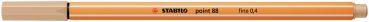 Stabilo fineliner point 88 0.4mm 88/86 nude - Stabilo-88-86-4006381579421