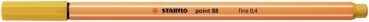 Stabilo fineliner point 88 0.4mm 88/87 curry - Stabilo-88-87-4006381579308