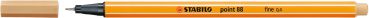 Stabilo fineliner point 88 0.4mm 88/88 ocker hell - Stabilo-88-88-4006381493307