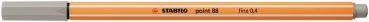 Stabilo fineliner point 88 0.4mm 88/93 warmes grau - Stabilo-88-93-4006381579391