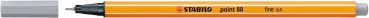 Stabilo fineliner point 88 0.4mm 88/95 mittelgrau - Stabilo-88-95-4006381493338