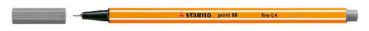 Stabilo fineliner point 88 0.4mm 88/96 dunkelgrau - Stabilo-88-96-4006381333986