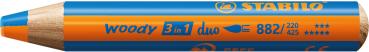 Stabilo farbstift woody 3 in 1 882/220-425 duo, orange/blau - Stabilo-882-220-425-4006381603744