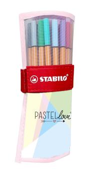 Stabilo rollerset point 88 0.4mm 8825-09-01ch pastellove 25 stück - Stabilo-8825-09-01ch-4006381599238