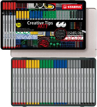 Stabilo kreativset tips arty 89/30-6-1-20 classic 30 stück - Stabilo-89-30-6-1-20-4006381601924-02.jpg