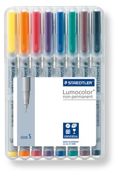 Staedtler lumocolor non-perm. s 311 wp8 8 farben ass. - Staedtler-311-wp8-4007817307830