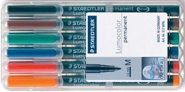 Staedtler lumocolor permanent m 317-wp6 6 farben ass. - Staedtler-317-wp6-4007817310410