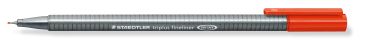 Staedtler feinschr. triplus 334 0,3mm 334-2 rot - Staedtler-334-2-4007817334072