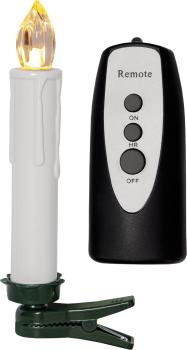 Star trading led baumkerzen 13cm 12.003-50-1 weiss, remote 10 stück - Star-trading-12003-50-1-7391482046123