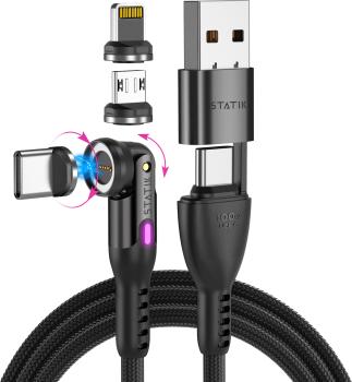 Statik statik 360 pro, uni.mag. tip pup-0520-3ft cable, 1m, 100w black - Statik-pup-0520-3ft-0810024055142