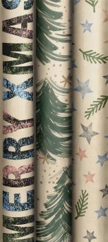 STEWO Geschenkpapier Lasting Yule 2528160299 Yule 70x200cm