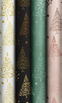 STEWO Geschenkpapier Elegant Wood 2528160399 Wood 70x150cm