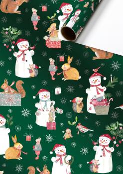 STEWO Geschenkpapier Eneo 2528523647 grün 70x150cm