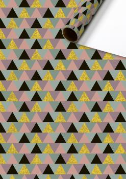 STEWO Geschenkpapier Mars 2528525480 gold 70x150cm
