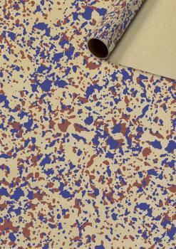 STEWO Geschenkpapier Fraser 2528618540 blau 70x200cm