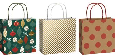 STEWO Geschenktasche Lorena 2543525399 dunkelgrün 20x8x20cm