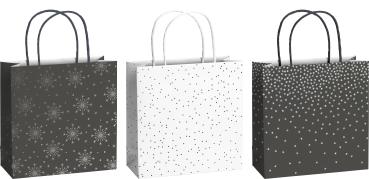 STEWO Geschenktasche Nieve 2543539299 dunkelgrau 20x8x20cm
