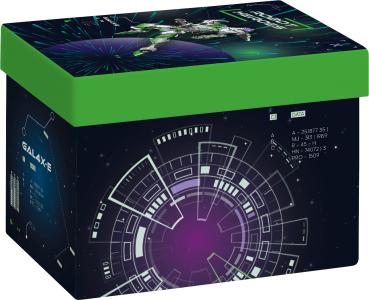 STEWO Geschenkbox Robot 2551517796 blau 12x16.5x12cm