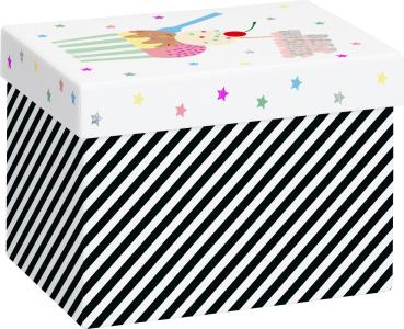 STEWO Geschenkbox Gelato 2551520396 weiss 12x16.5x12cm