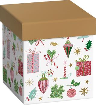 STEWO Geschenkbox Inge 2551524396 rosa 11x11x12cm