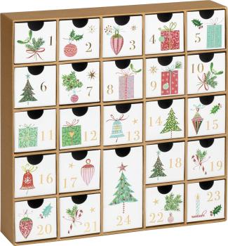 STEWO Geschenkbox Inge 28x28x5cm 2551524399 Adventskalender, rosa