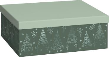 STEWO Geschenkbox Arlette 2551524745 grün 24x33x12cm