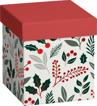 STEWO Geschenkbox Berna 2551526396 rot 11x11x12cm