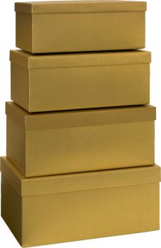 Stewo geschenkbox one colour 2552782080 gold 4 stück - Stewo-2552782080-7613074024648