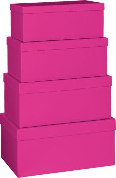 Stewo geschenkbox one colour 2552783628 pink 4 stück - Stewo-2552783628-7613074024563