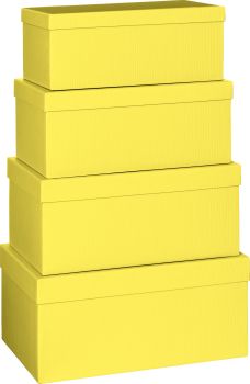 Stewo geschenkbox one colour 2552785510 gelb 4 stück - Stewo-2552785510-7613074024518