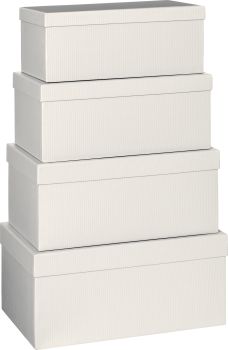 Stewo geschenkbox one colour 2552785651 beige 4 stück - Stewo-2552785651-7613074024501