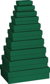 Stewo geschenkbox one colour 2553782647 grün 10 stück - Stewo-2553782647-7613074024464