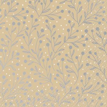 STEWO Serviette Jenara 33x33cm 2572553650 beige 20 Stück