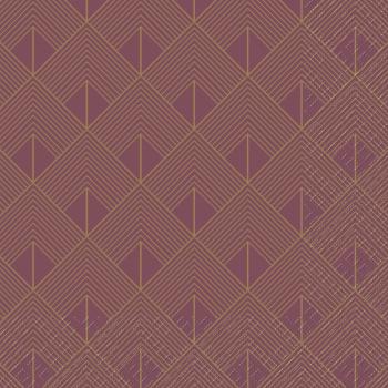 STEWO Serviette Oreste 33x33cm 2572553924 bordeaux 20 Stück